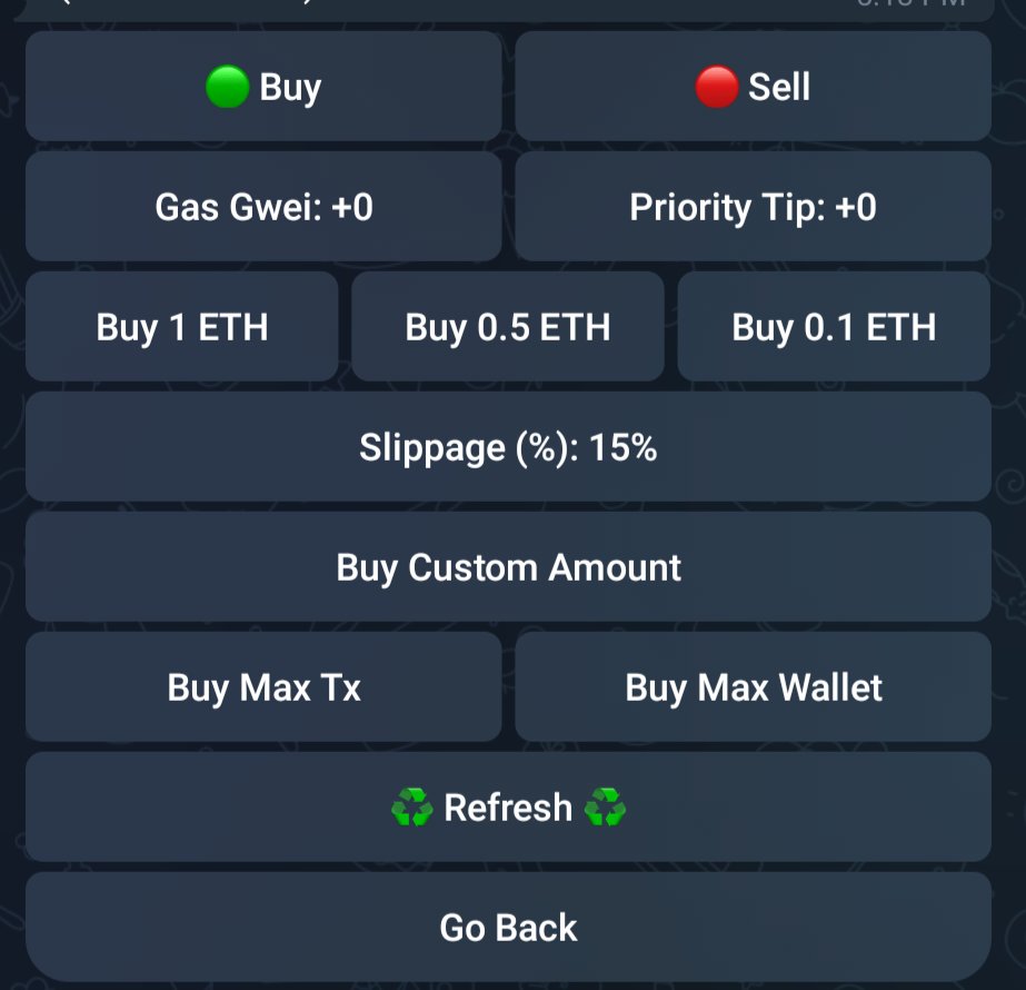 steak_tech's tweet photo. As per requests, we have added a Refresh positions / token in the SteakTech telegram bot and also added multi-wallet management. https://t.co/ky7PM18OC0