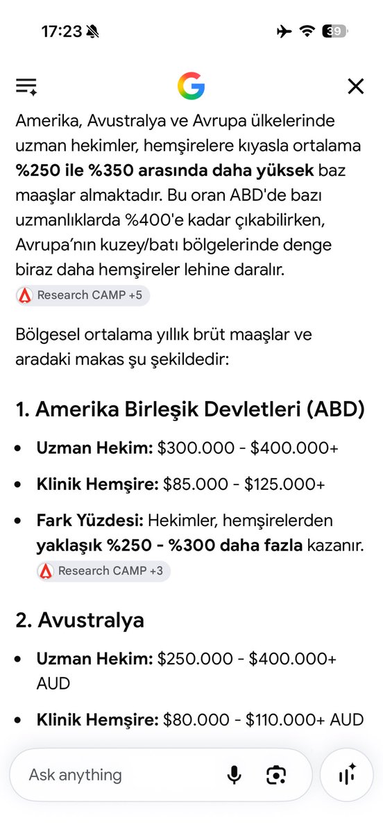 srifdmir's tweet photo. @ggonuldumann Yorumsuz ai, bu arada amarikadaki avrupadaki doktorlarin 5 kati kadar da hasta bakiliyor https://t.co/gvSR0yCRqA