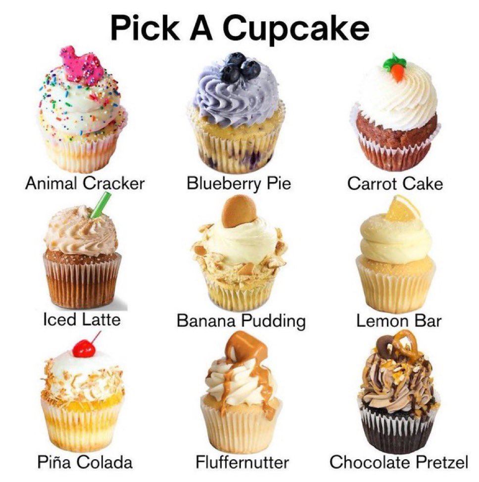 1keezybaby's tweet photo. What cupcake you grabbing? https://t.co/pHxYZDByON