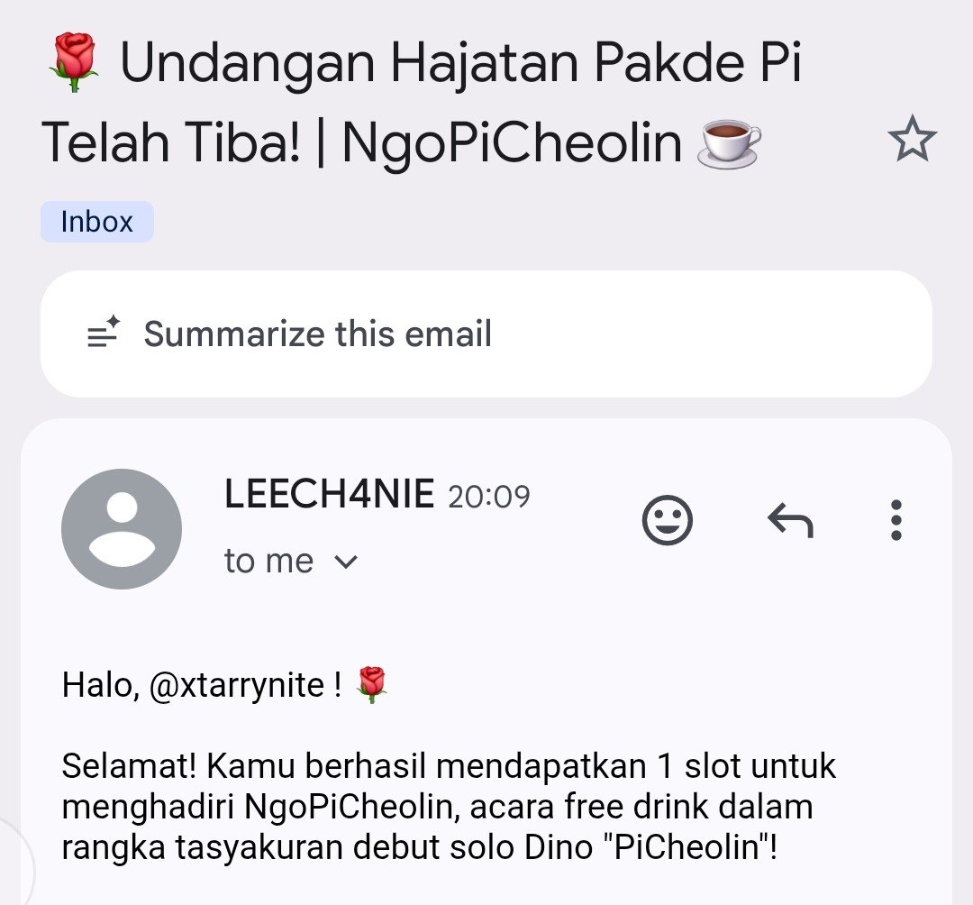 xtarrynite's tweet photo. war yg sangat dar der dor karena panik sempet mati lampu mendekati waktu war tp ternyata MASIH DAPET 😭🤍 makasih banyaakk kak @LEECH4NIE 🫶🏻 https://t.co/9VZkd0xAGu