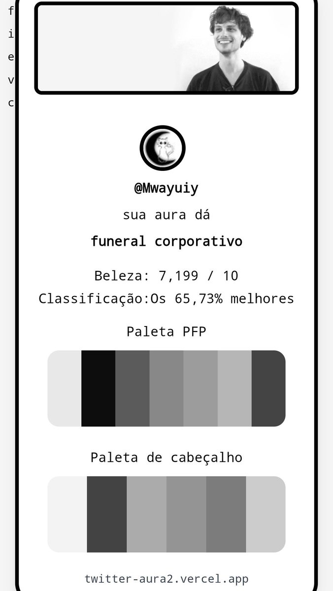 Mwayuiy's tweet photo. @SolarisKanamori minha conta é preta e branca https://t.co/0H450oekib