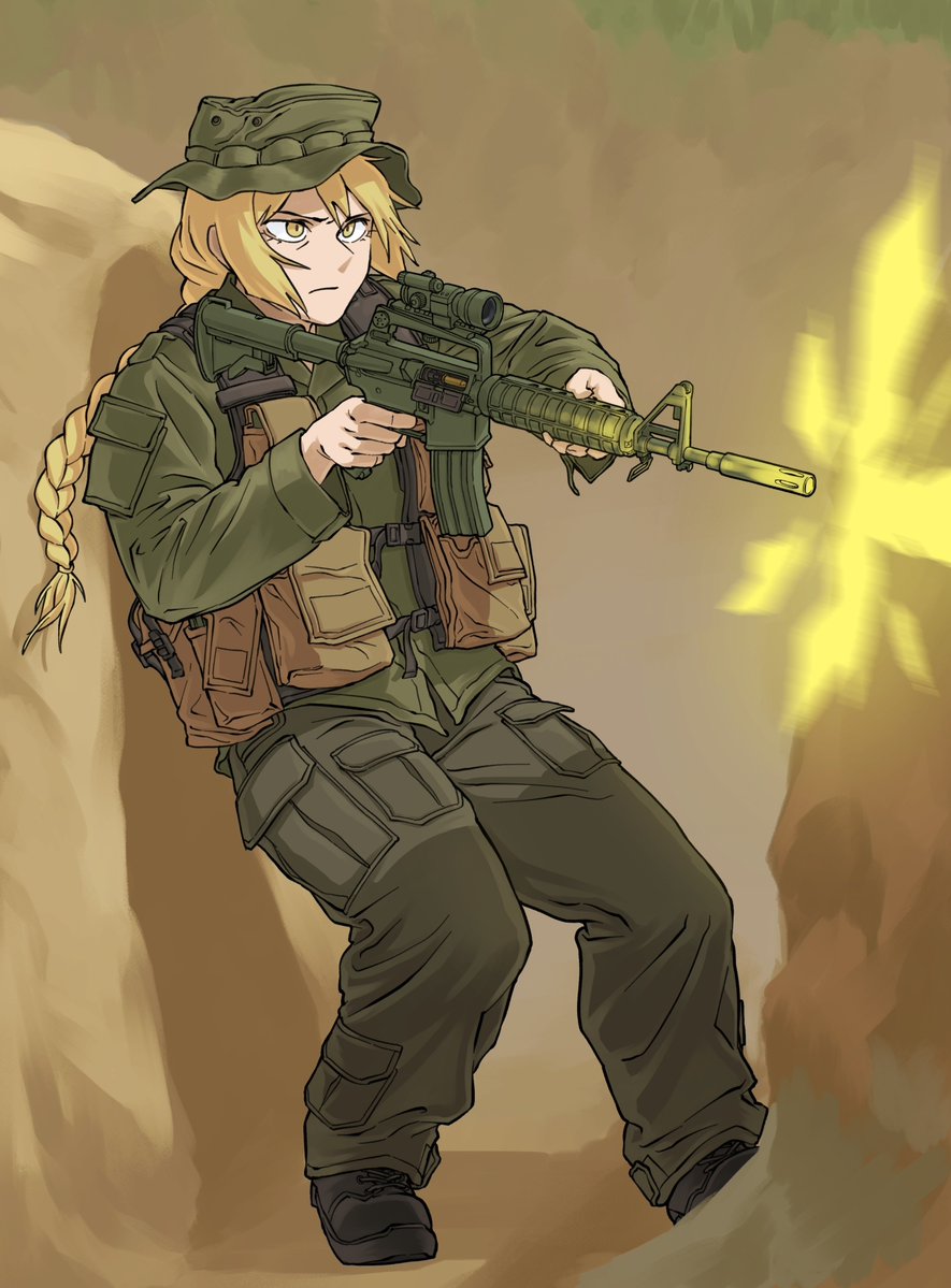 semiautopenguim's tweet photo. Trench Battle https://t.co/gxSmuvjJUG