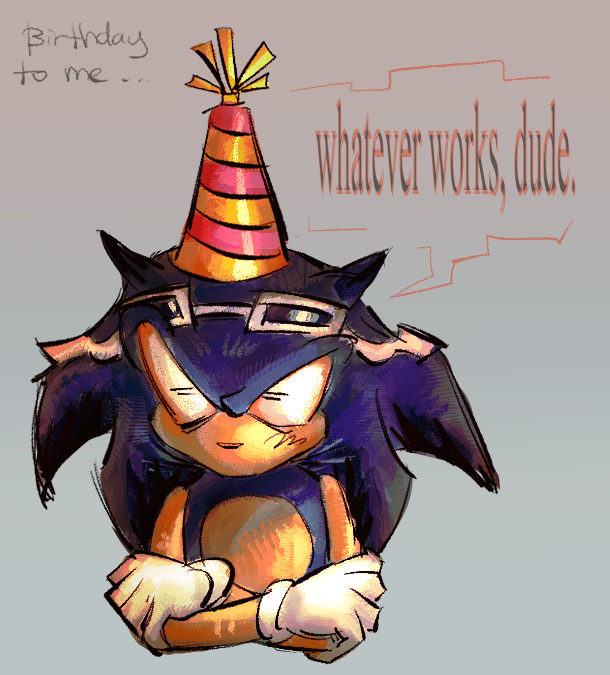 CASHMONEYCORE's tweet photo. lil bday thing i wanted to draw yesterday (tho was too busy) of my fakersona thing #theycalledmesonic #CHUDLIFE https://t.co/rzvGNAiwcA