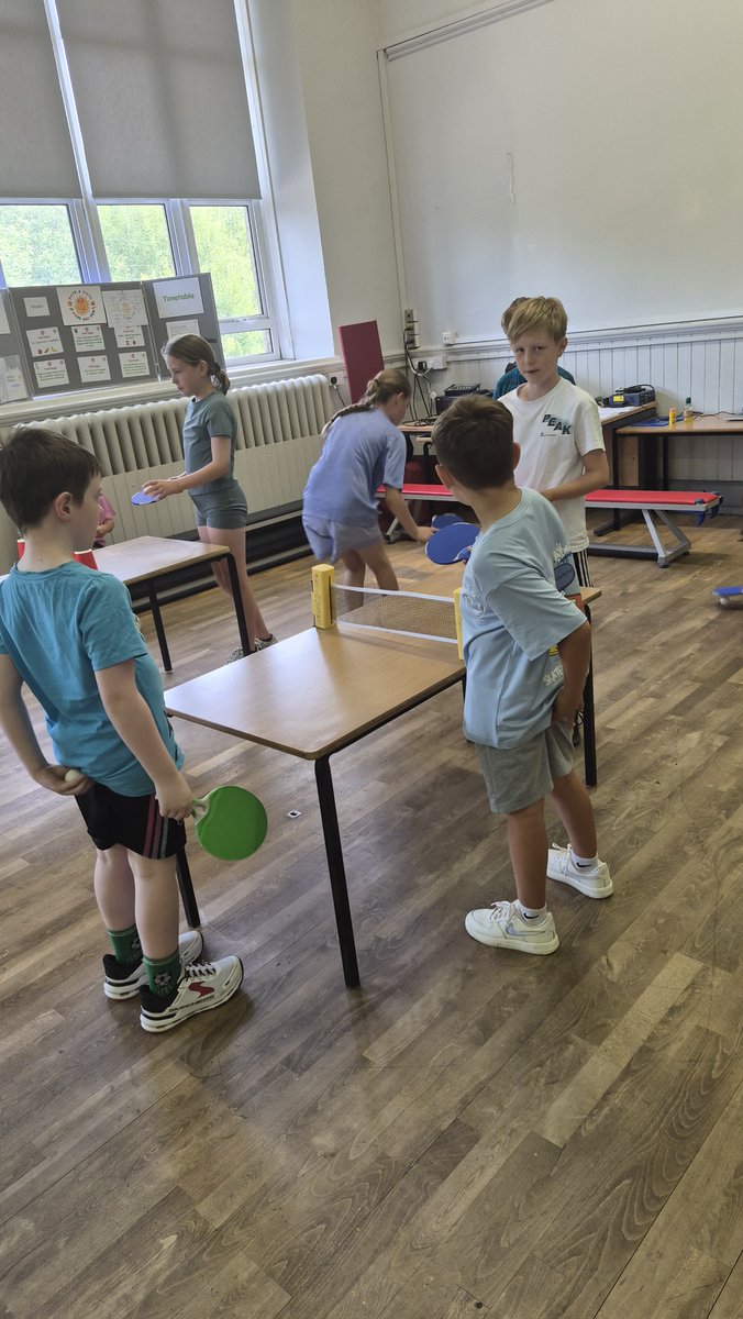 glanhowyprimary's tweet photo. Table Tennis this afternoon 🎾 
@foodandfunwales @CHALSportDev  @ALSportDev @BlaenauGwentCBC https://t.co/CDbCbxlpRe