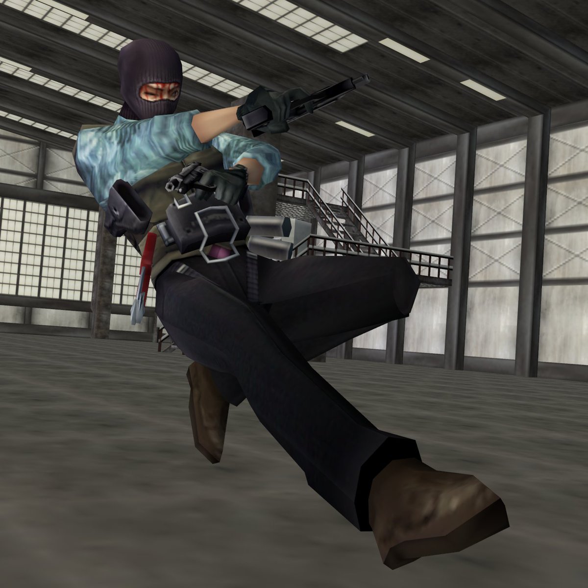 sysdark4's tweet photo. warehouse env and poses done + some texture variants https://t.co/46KVF2O27S