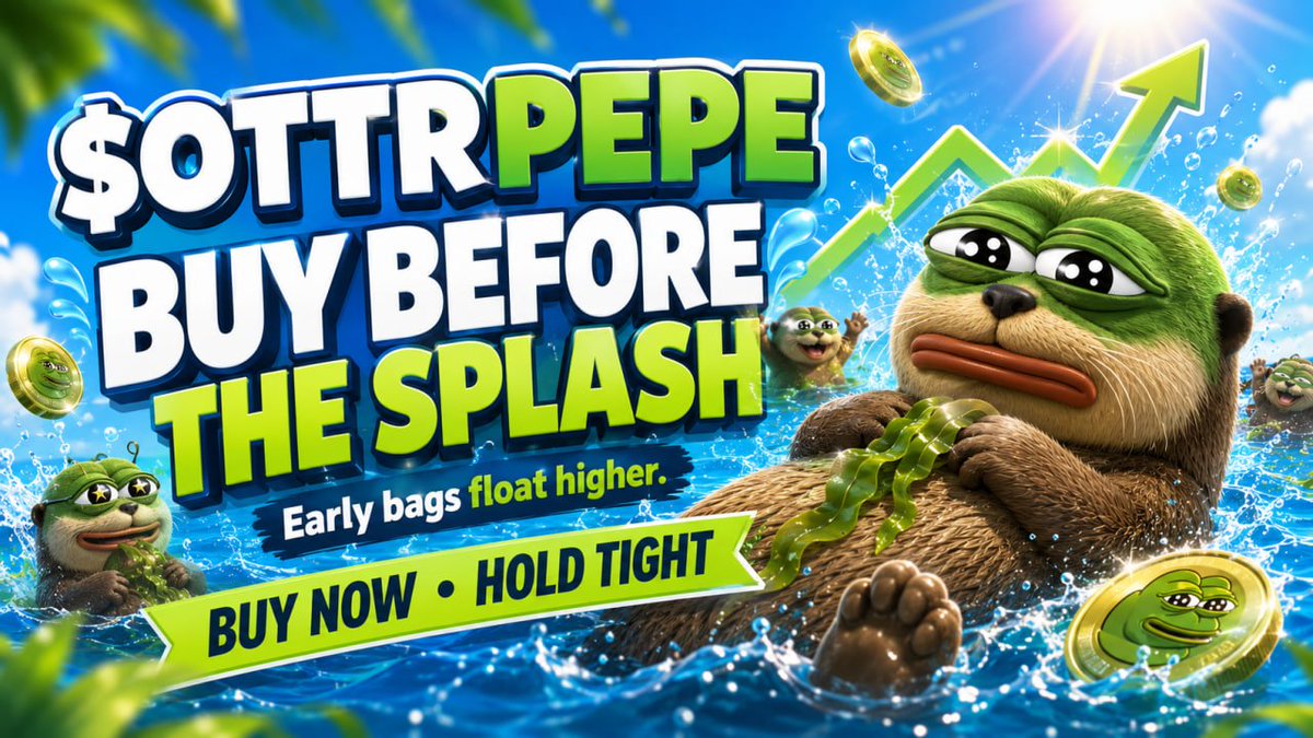 ottrpepe_sol's tweet photo. $OTTRPEPE is making waves. Early holders float higher—buy now and hold tight before the crowd arrives. 🌊

CA: 14vocny9pls8wdzdxya6uohtbtmmjvxnrpkvk69apump
https://t.co/Nz2joD01Qu https://t.co/ouqHAHknXn