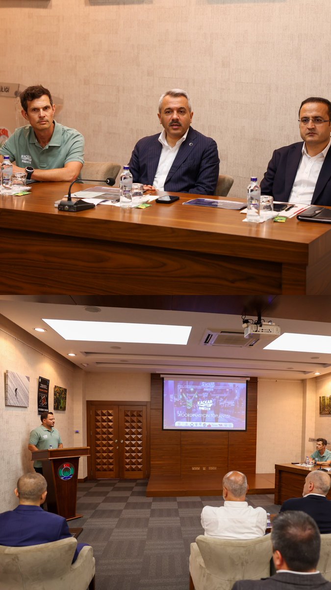 RizeVali's tweet photo. 📌 11-13 Eylül 2026 tarihlerinde gerçekleştirilecek olan Kaçkar by UTMB Hazırlıkları Değerlendirildi

Valimiz Sayın İhsan Selim Baydaş başkanlığında, Valilik Toplantı Salonu’nda Kaçkar by UTMB organizasyonuna ilişkin değerlendirme ve planlama toplantısı gerçekleştirildi.

Toplantıda, 2025 yılı organizasyon süreci yapılan sunumlar eşliğinde kapsamlı şekilde değerlendirildi. Yarış parkurları, katılımcı profili, sporcu ve paydaş geri bildirimleri, anket sonuçları ile organizasyon sayesinde ilk kez bölgemizi ziyaret eden katılımcılara ilişkin veriler ele alındı. Ayrıca organizasyonun bölgenin ulusal ve uluslararası tanıtımına katkısı, ziyaretçilerin konaklama süreleri ve ilimize sağladığı ekonomik etkiler istatistiki veriler doğrultusunda değerlendirildi.

Toplantının devamında, 11-13 Eylül 2026 tarihlerinde gerçekleştirilecek Kaçkar by UTMB organizasyonunun hazırlıkları görüşüldü. 100K, 50K, 20K ve Ayder 4K kategorilerinde düzenlenecek organizasyona yönelik parkur planlamaları, güvenlik ve lojistik süreçleri, kurumlar arası koordinasyon ile organizasyon takvimi başta olmak üzere birçok konuda değerlendirmelerde bulunularak izlenecek yol haritası belirlendi.

Toplantıya; Vali Yardımcısı Abdullah Kurt, UTMB Direktörü Hansi Essl, İl Emniyet Müdürü Murat Türesin, İl Jandarma Komutanı Albay Adnan Çelebi, Çamlıhemşin Kaymakamı Gizem Çiçek, Çamlıhemşin Belediye Başkanı Ömer Altun, Recep Tayyip Erdoğan Üniversitesi Genel Sekreteri Adnan Er, Rize Belediyesi Başkan Yardımcısı Abdulkadir Öksüz, kurum amirleri ve sivil toplum kuruluşlarının temsilcileri katıldı.

@ihsanselimb
@kackarbyutmb 
@UTMBWorldSeries
@gencliksporbak