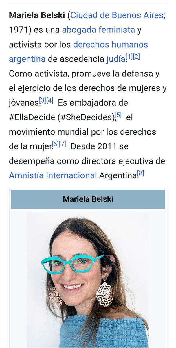 DeMoralidad's tweet photo. Mariela Bielski de Amnistía Internacional Argentina fomenta la inmigración masiva para Argentina. https://t.co/HVY6pKburO