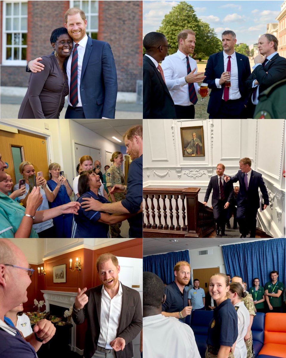 ChrisBaronSmit1's tweet photo. BTS of Prince Harry’s successful visit to the UK. 

📸 David Levene

#PrinceHarryinUK https://t.co/aNUx2pW245