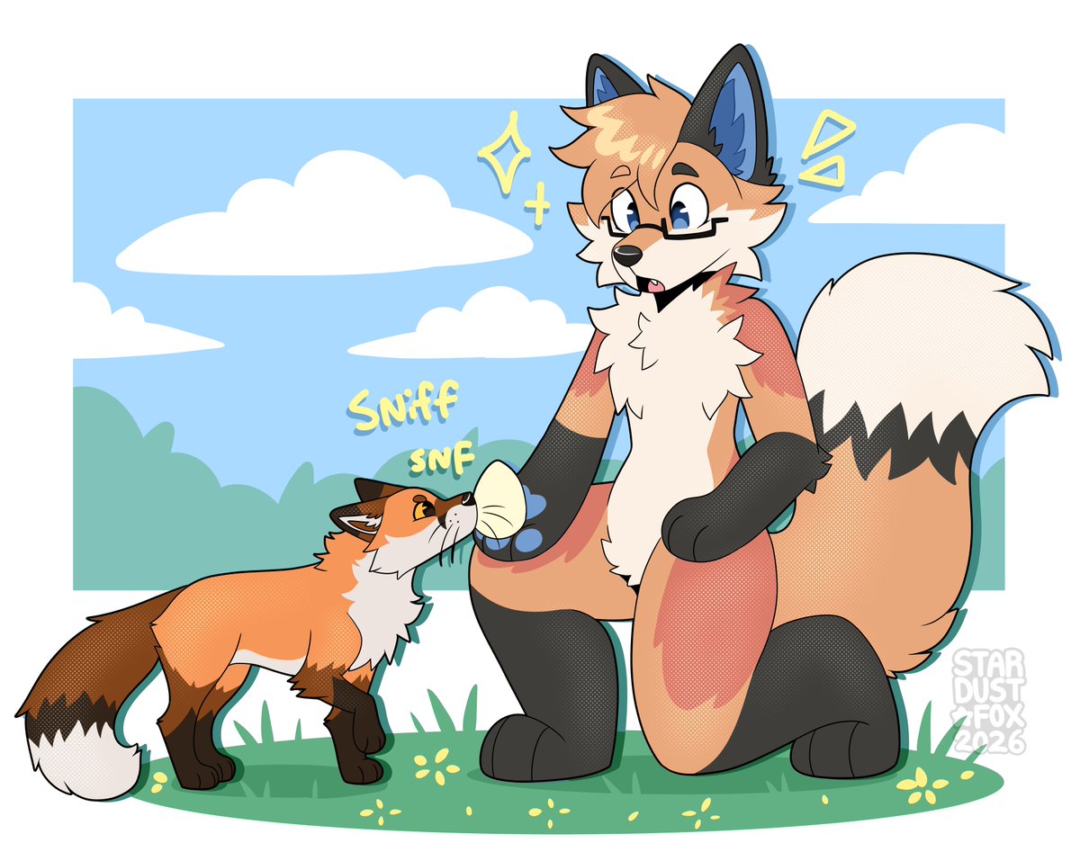 StardustFoxArt's tweet photo. Fox meets fox! :3c
for SoarinTF2 https://t.co/t6dEiG3ksx