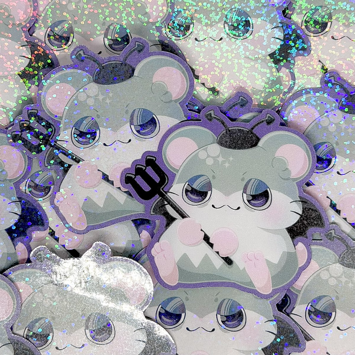 luminoussenecio's tweet photo. Who remembers Hamtaro? I only ever watched the cartoon lol

✨デビハムくん

Stickers available in my shop~

✨Link In Bio

⌜✨🐹😈🔱✨⌟

#luminoussenecio #hamtaro #ハム太郎 #デビハムくん #spat #hamhamheartbreak https://t.co/Dxz7yeWbec