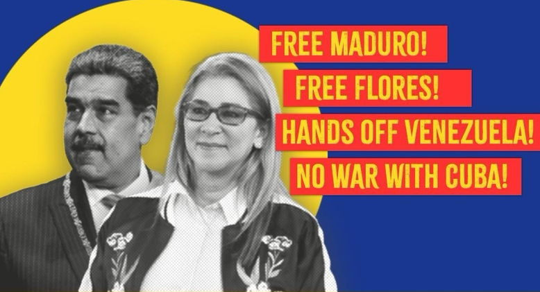 FalkBernhard's tweet photo. Weltweit entwickelt sich antiimperialistischer Widerstand gegen die Verbrechen von Trump, Merz &amp; Co.
Dazu gehört auch die weltweite Solidarität mit dem entführten 63-jährigen Staatspräsidenten Nicolás Maduro Moros und seiner 69-jährigen Ehefrau Cilia Adela Flores de Maduro ... https://t.co/u3lLgO65vr