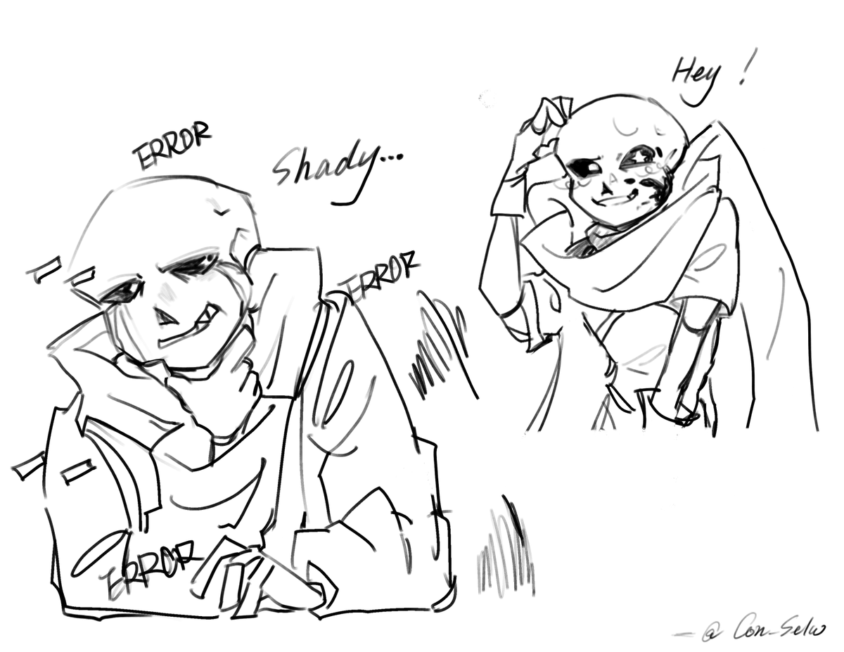 Con_Selw's tweet photo. Messy sketch dump
#ErrorInk https://t.co/W7oC3norSB