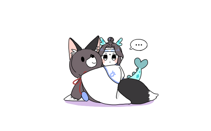 JST0275_duck's tweet photo. 솜인형 3컷 모음에 1컷 더해서 다 모아봄.
#MDZS https://t.co/MdqyF9qLlc