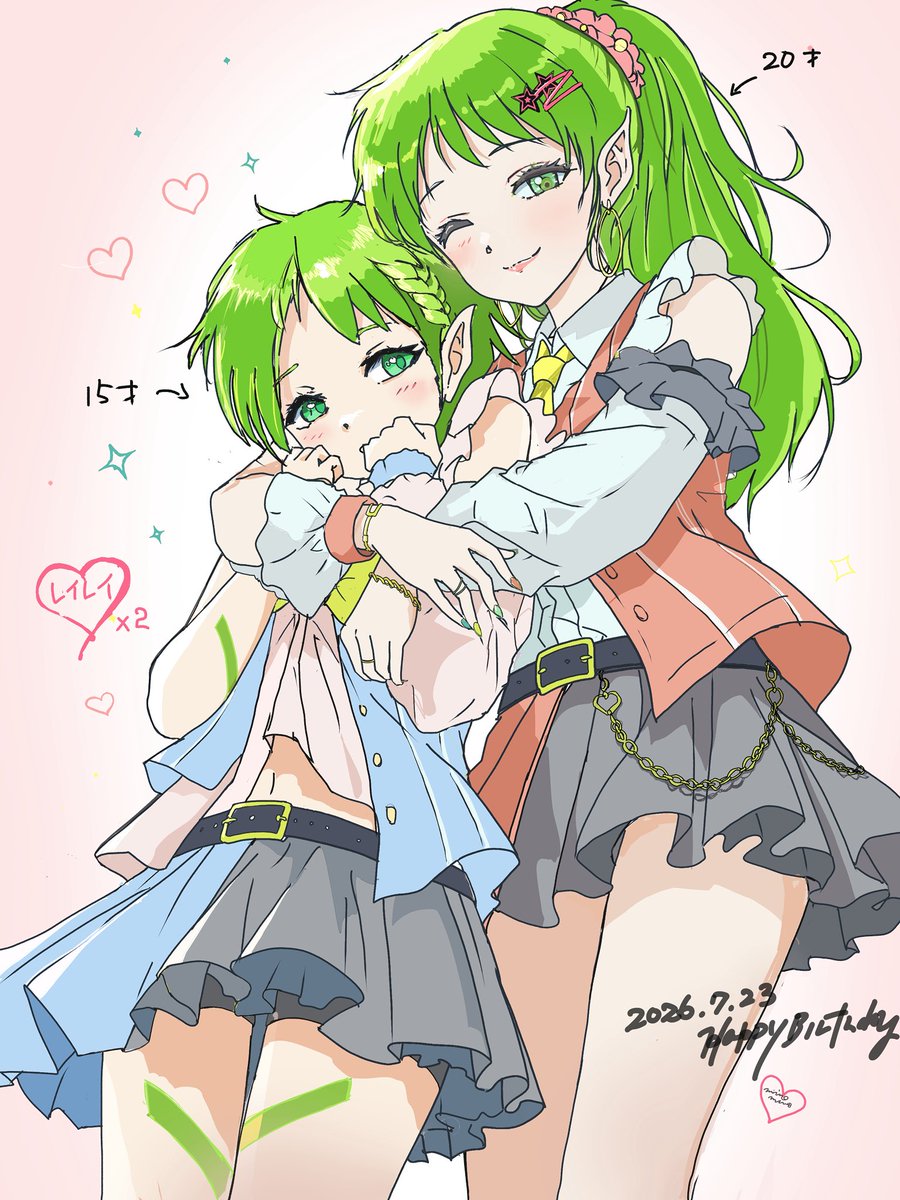 memotano's tweet photo. 成長してクール系から可愛い系に趣向が変わったレイレイを妄想❤️誕生日おめでとう〜🥰#レイナ誕生日
#レイナ・プラウラー誕生祭2026 https://t.co/nYnJv8G12Y