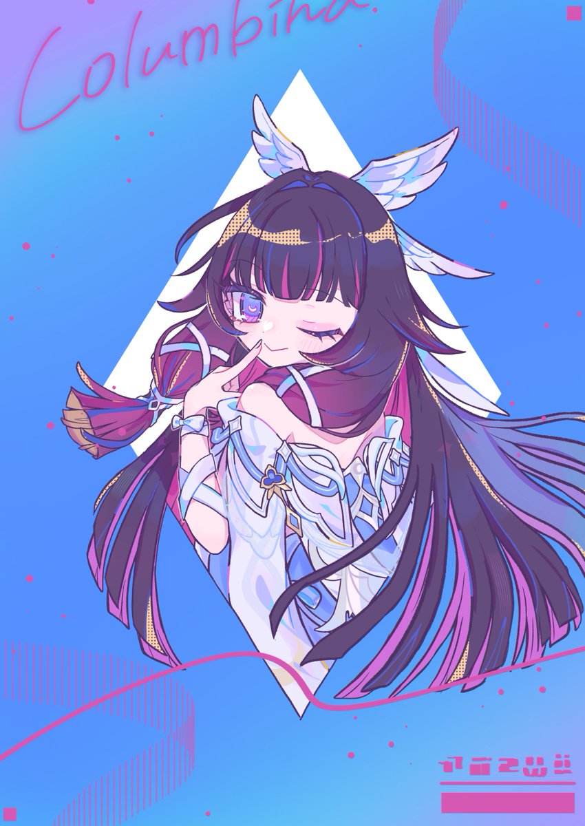 コロンビーナ～💙 #原神ㅤ