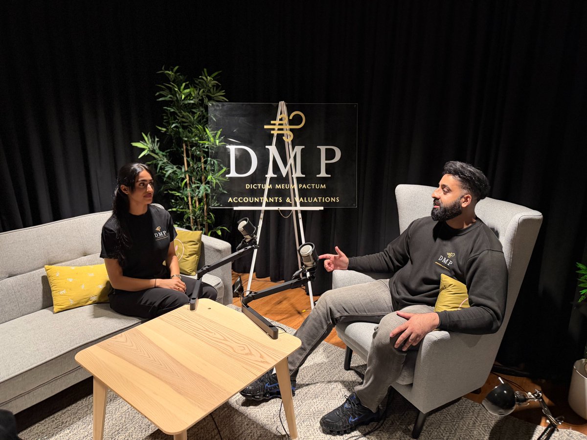 DMPAccountants's tweet photo. Hussnain &amp; Ramsha in the podcast studio getting content ready for you!

#LondonAccountants #SmallBusiness #Valuations
#Acquisitions #Advisory #YorkshireAccountants
#WakefieldBusiness #Accountants #DMPAccountants https://t.co/pbU8EC5YkQ