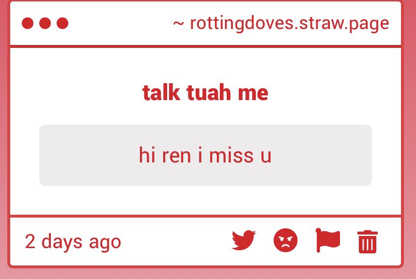 nutfondler13's tweet photo. hi i miss u too anon make yourself known 🥹 https://t.co/it07TMnzyL