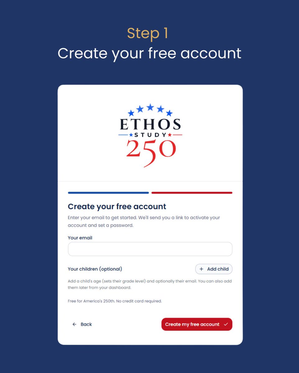 Ethos_EI's tweet photo. Free account. No credit card. Less than two minutes. Students are hearing Founder stories tonight. #America250

https://t.co/pwTDsxdfsu https://t.co/hCNGkZzHlU