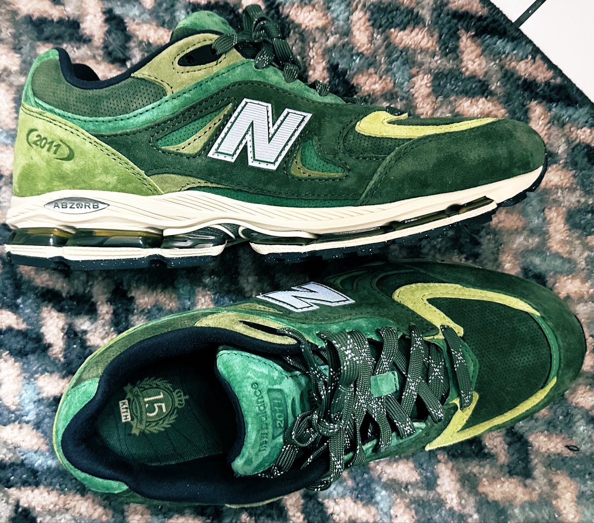 dj_ivanakent's tweet photo. #KOYD (Kicks of Yesterday lol) #NB2011 #KITH15 I was too busy so I wasn’t able to take on feet pic. These are pretty comfy… https://t.co/901sHs9kdC