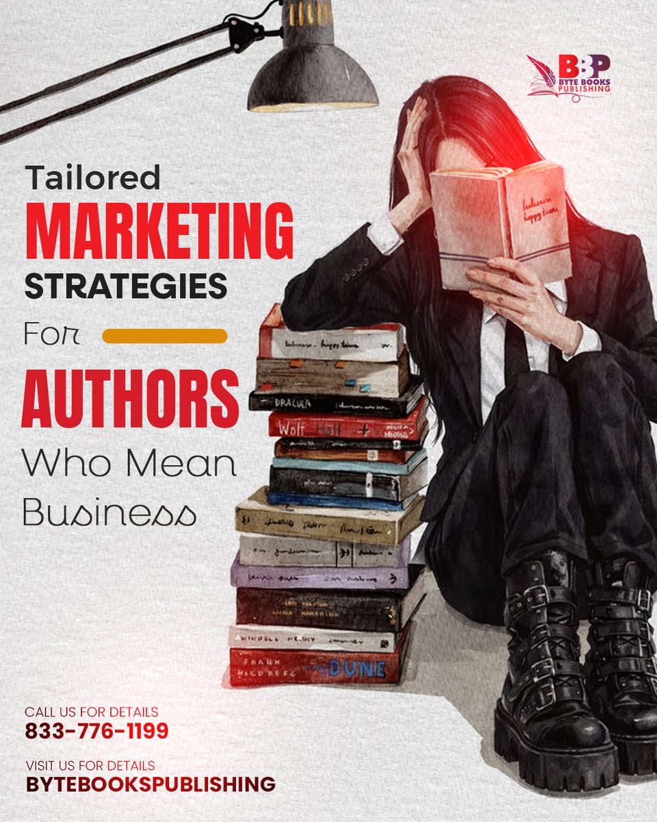 bbpusaagency's tweet photo. Most authors pour everything into writing the book. The marketing is where the story stops being told.
Start Your Publishing Journey Today. Visit https://t.co/Qscj8efpn9 or call now (833) 776-1199
#BookMarketing #AuthorBrand #ByteBooksPublishing #PublishWithPurpose https://t.co/CDzAFuHmvH