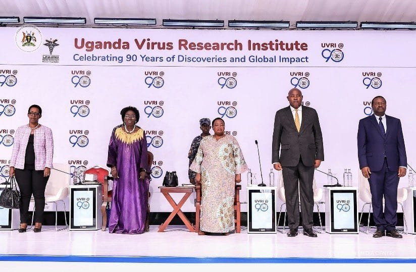 dokolopost's tweet photo. Prime Minister Robinah Nabbanja, representing President Museveni, unveiled the EAC Regional Centre of Excellence in Virology during UVRI's 90th anniversary in Entebbe. Government reaffirmed its commitment to funding research and innovation.
#UVRI90 | #DokoloPostUpdates https://t.co/nlLVCjs4jn