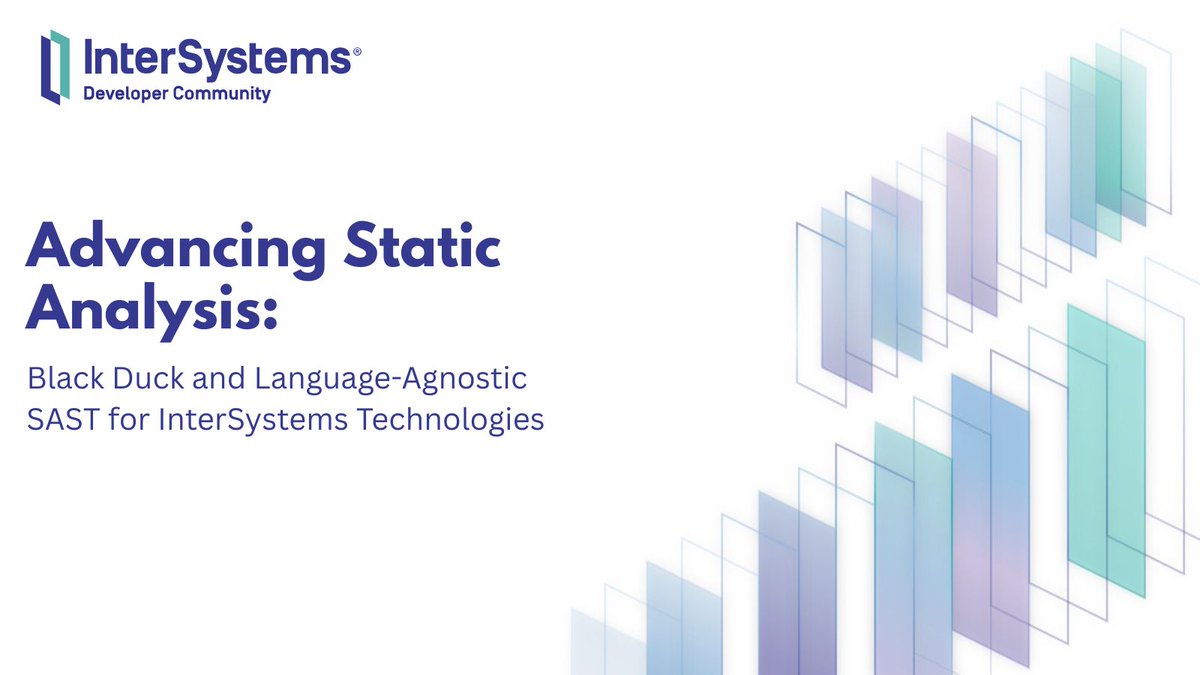 InterSystemsDev's tweet photo. At #Ready2026, we showed how #LLMs bring language-agnostic SAST to ObjectScript. InterSystems x Black Duck: better vulnerability detection + a roadmap for AI-powered static analysis.
🎥 Watch: https://t.co/Lt2adpD1lK
#AI #Security #InterSystems https://t.co/CvkU7Kuyci