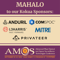 amoscon's tweet photo. Mahalo to our #AMOS2026 Kokua Sponsors @AndurilTech, @COMSPOC, @L3HarrisTech, @MITREcorp, and @PrivateerSpace. Your commitment and support helps make this premiere event possible. Meet all our sponsors at: https://t.co/lM9ylxPoaO https://t.co/QCSNYxgeaH