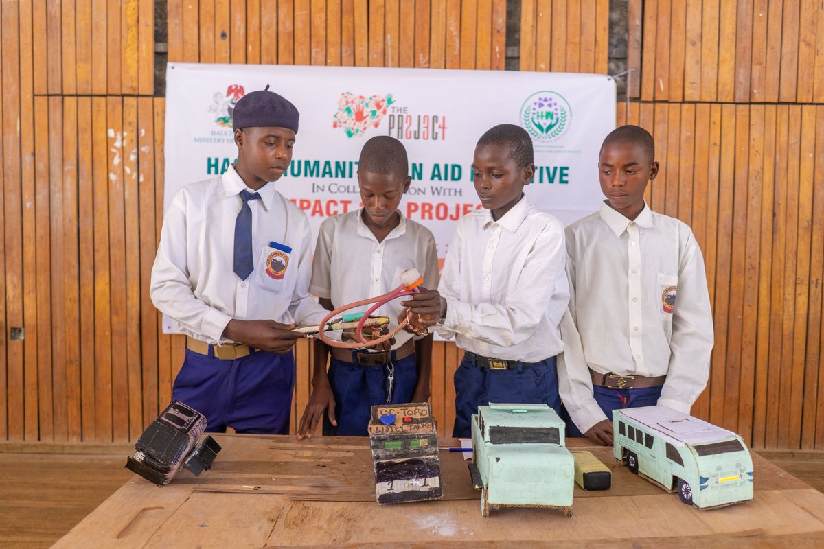 haske_aid's tweet photo. At the #Innov8Challenge, students from Government College Toro designed practical solutions to real community challenges using recycled and locally available materials.

Innovation begins with identifying a problem and having the courage to solve it. https://t.co/zreXKGyrJL