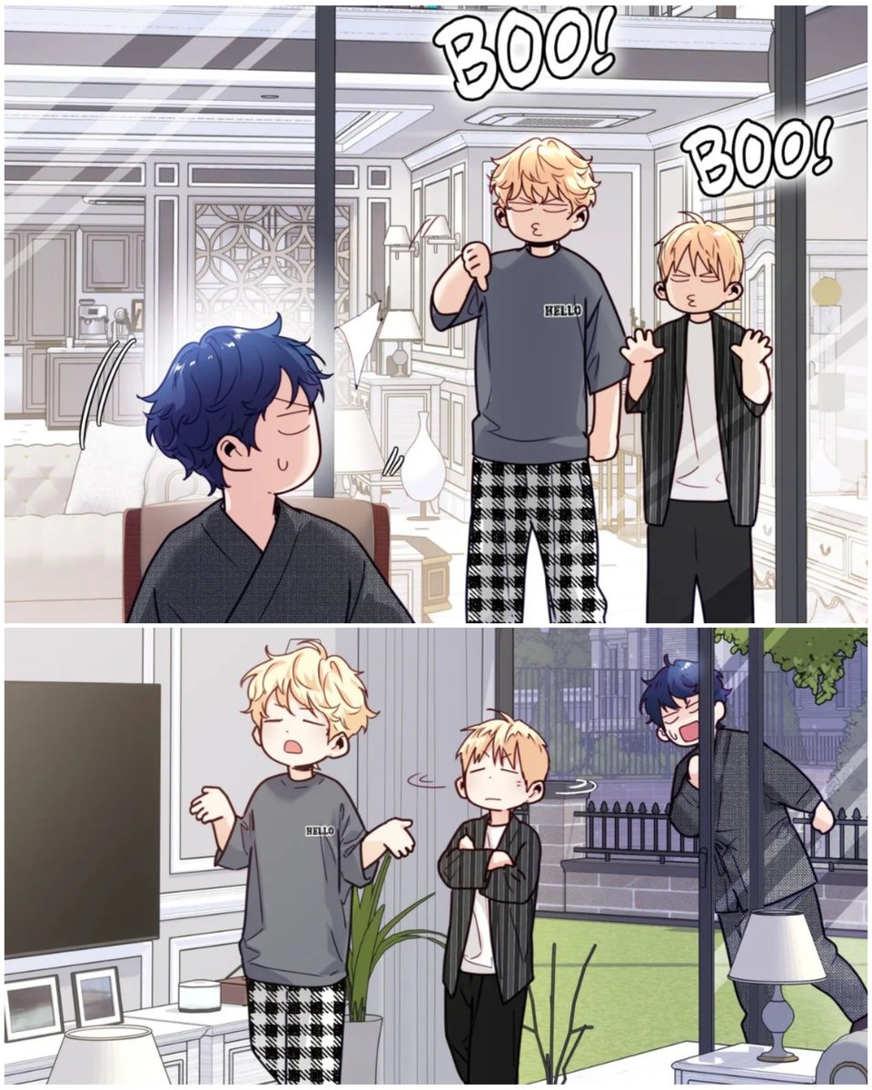 NokRkovw's tweet photo. Dojin just couldn't win against the mother-and-son duo...🤭🤣🤣
#LoveIsAnIllusion
#LoveIsAnIllusionSuperstar 
#사랑은환상 https://t.co/iuwWmTH6M4
