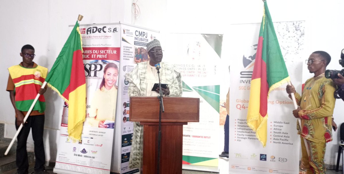 Minjec00237's tweet photo. The event was also marked by the signing of partnership agreements between MINJEC, the École Pratique d'Agriculture de Binguela, Prima Finance Investment PLC, African Development Credit S.A., and the National Consultation of Farmers' Organizations of Cameroon. https://t.co/WjYN2hUAXF