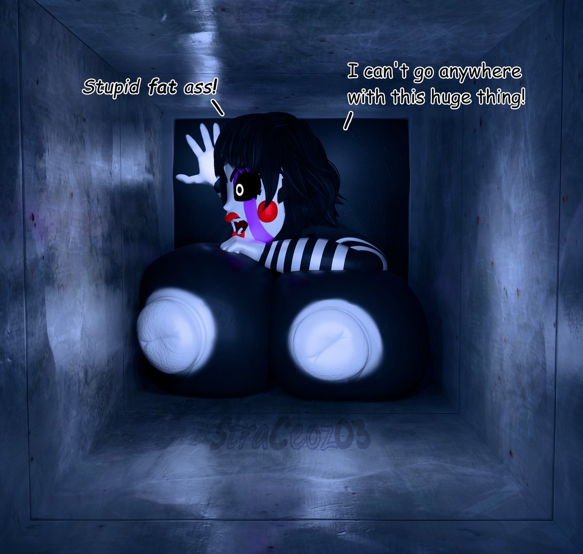 StraCeoz03's tweet photo. being this large does have its practical issues
-----------------------------------------
thanks again to @ThePuppetLover for letting me use his awesome model

transparent alt in replies https://t.co/JJq9PEE8ad