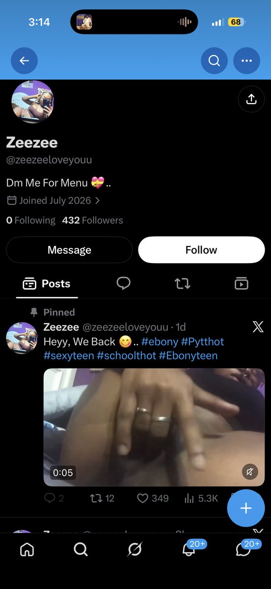puffprincess9's tweet photo. @zeezeeloveyouu go and report this lame ahh account 😘 https://t.co/siv5Pmdpje