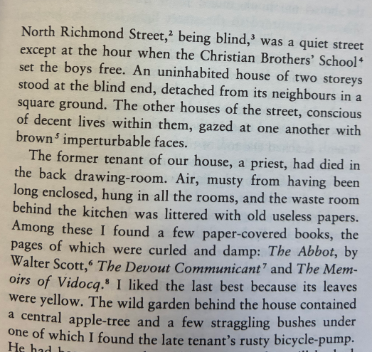truhtnac's tweet photo. If Joyce had stopped with Dubliners, he'd still be considered a giant. His prose is gorgeous https://t.co/tZKO9J3RIF