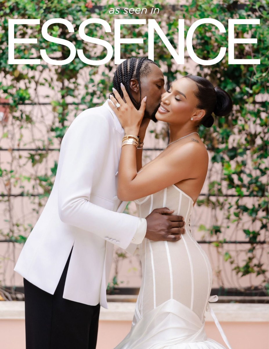 wavecheckers's tweet photo. Kentavious Caldwell-Pope &amp; his wife McKenzie celebrate a decade of marriage with Essence 💍 https://t.co/9V8lpTAwRp
