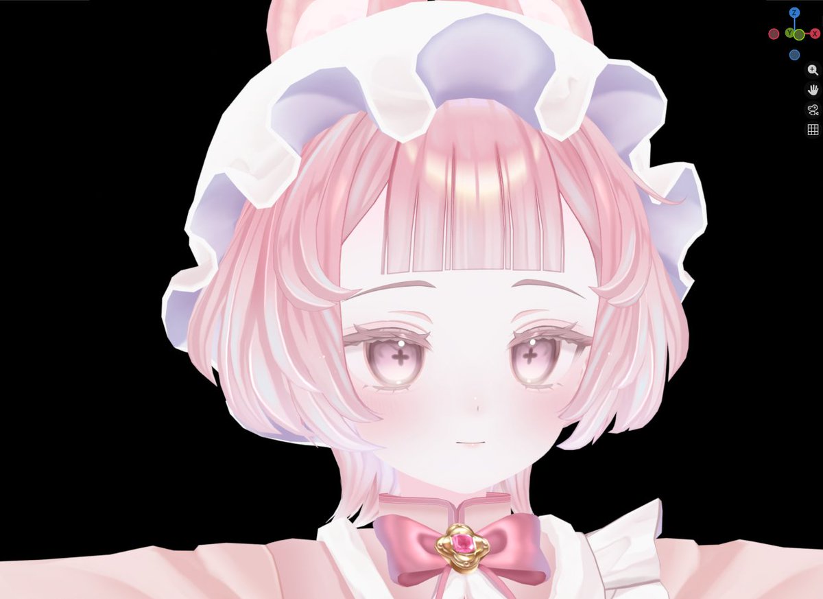 306_3D's tweet photo. ←19歳　25歳→
キャラデザも3Dもセンスなくても続ければ何とでもなる！
おばけ作ってた私が保証する！ https://t.co/I49ByWT3cH