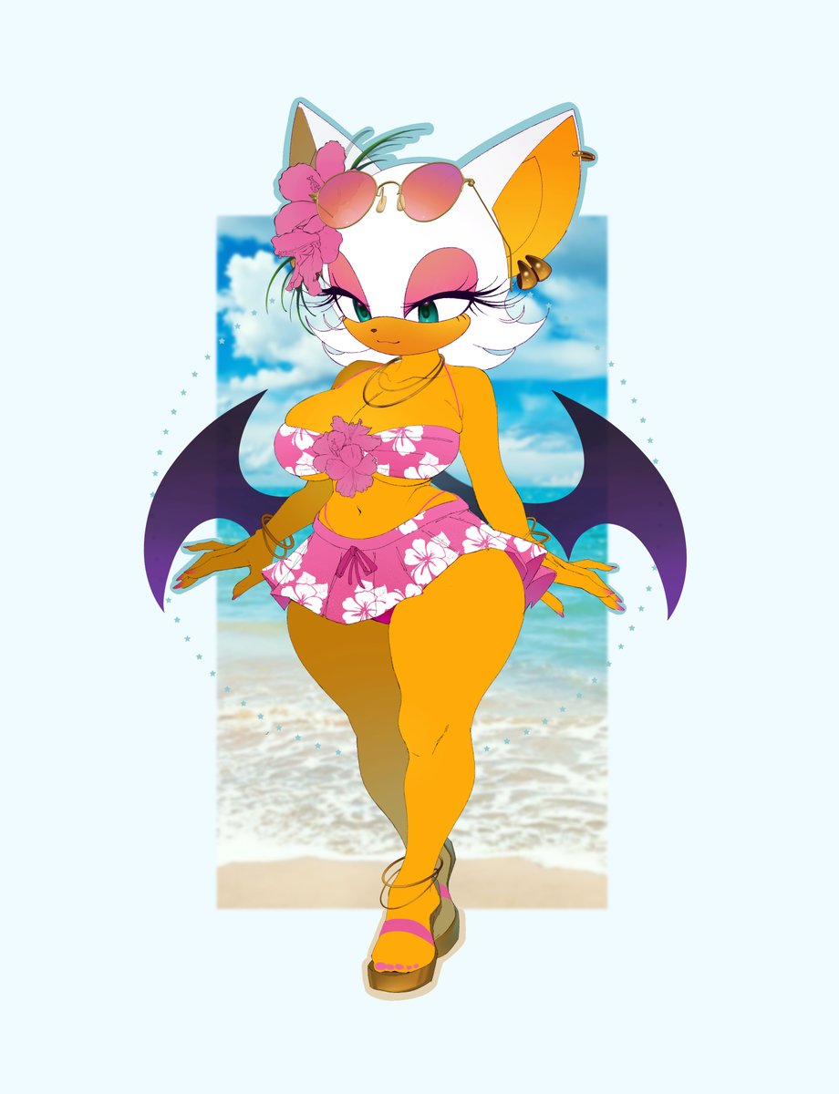 CREAMM_CAKE_'s tweet photo. ☀️
#RougeTheBat https://t.co/DtWN5jXnOF