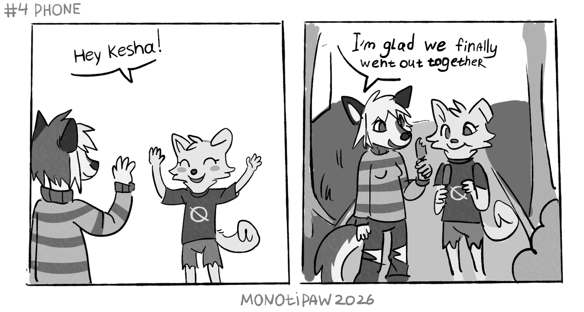 MONOTIPAW's tweet photo. Does this situation sound familiar?

#comic #furryartㅤㅤㅤ #furryㅤㅤㅤ #webtoon #furrycomic #sliceoflife https://t.co/3RdWXSmMj4