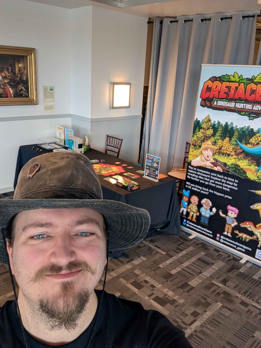 cretaceous_game's tweet photo. Thanks to everyone that came and checked out the demos over at Ketch'um All Con! I have a few other conventions I am planning to attend before Kickstarter next year. I'll be sure to post here once it gets closer to the dates. https://t.co/vDdWGTdzEN