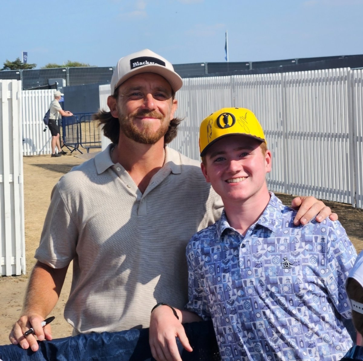 HaydenWhitehead's tweet photo. He’s finally done it! 🏌️‍♂️💥

George has joined the 300-yd club with a 301-yard drive on the 7th at Chilwell! ⛳️

After getting closer and closer, he’s finally smashed through 300 and is over the moon!

Maybe watching The Open last week helped! 😂

Very proud of you, George! 🏌️‍♂️💪 https://t.co/n1otVl0qlE