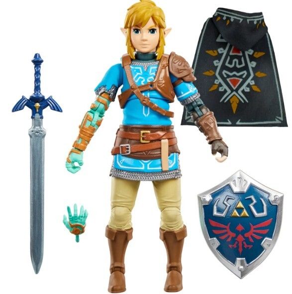 ZeldaUniverse's tweet photo. Hasbro has revealed a new line of action figures from The Legend of Zelda series, known as the “Heroes of Hyrule” toy line.

Link and Zelda will each cost $27.99
Ganondorf will cost $42.99

These will launch in Spring 2027 with preorders opening today. https://t.co/X0kbt9yy0W