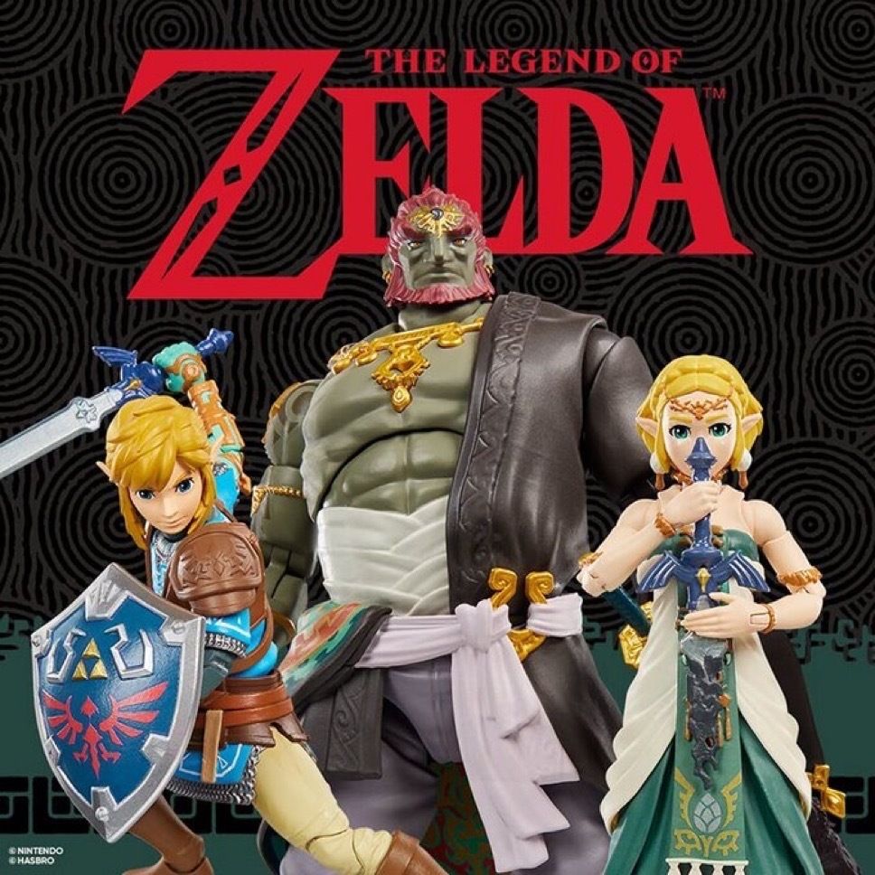 ZeldaUniverse's tweet photo. Hasbro has revealed a new line of action figures from The Legend of Zelda series, known as the “Heroes of Hyrule” toy line.

Link and Zelda will each cost $27.99
Ganondorf will cost $42.99

These will launch in Spring 2027 with preorders opening today. https://t.co/X0kbt9yy0W