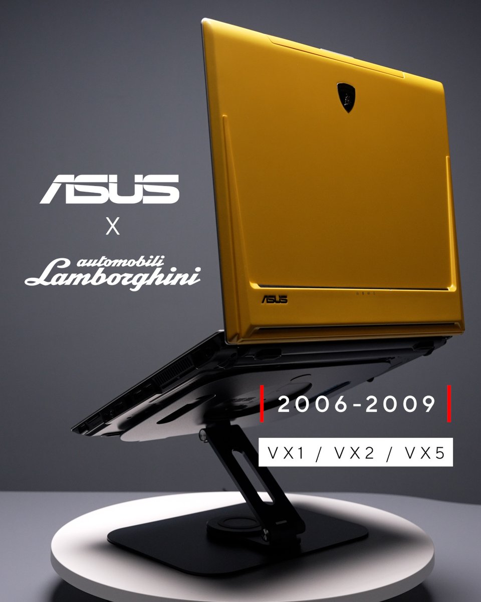 Throwback Thursday 🏁 From 2006–2009, ASUS and Lamborghini brought