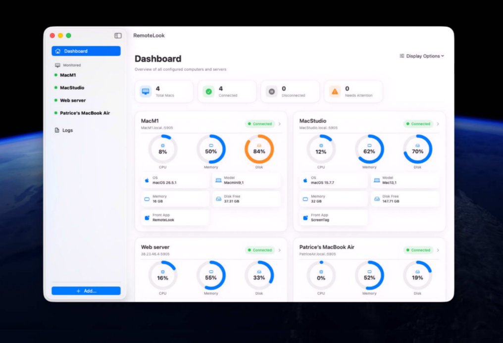 socialelonovo's tweet photo. #vnc #mac #macOS #alternative

Monitor your computers and servers on Mac with RemoteLook

https://t.co/l5y19S88MB https://t.co/1kE7FkF4tW