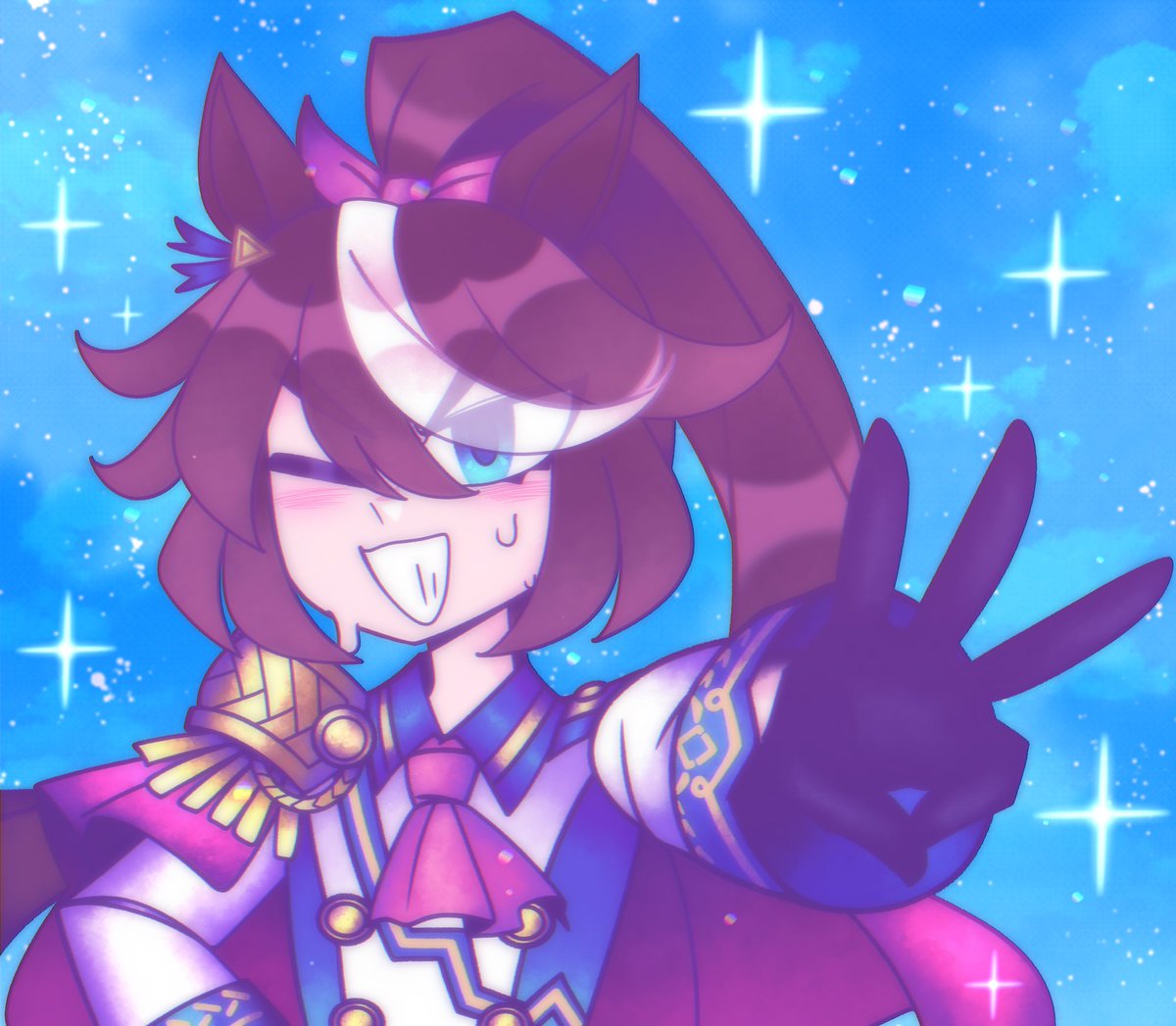 Divah0lic's tweet photo. ✨ Tokai Teio ✨
#UmaMusume #ウマ娘 https://t.co/kvM4Z27HUD