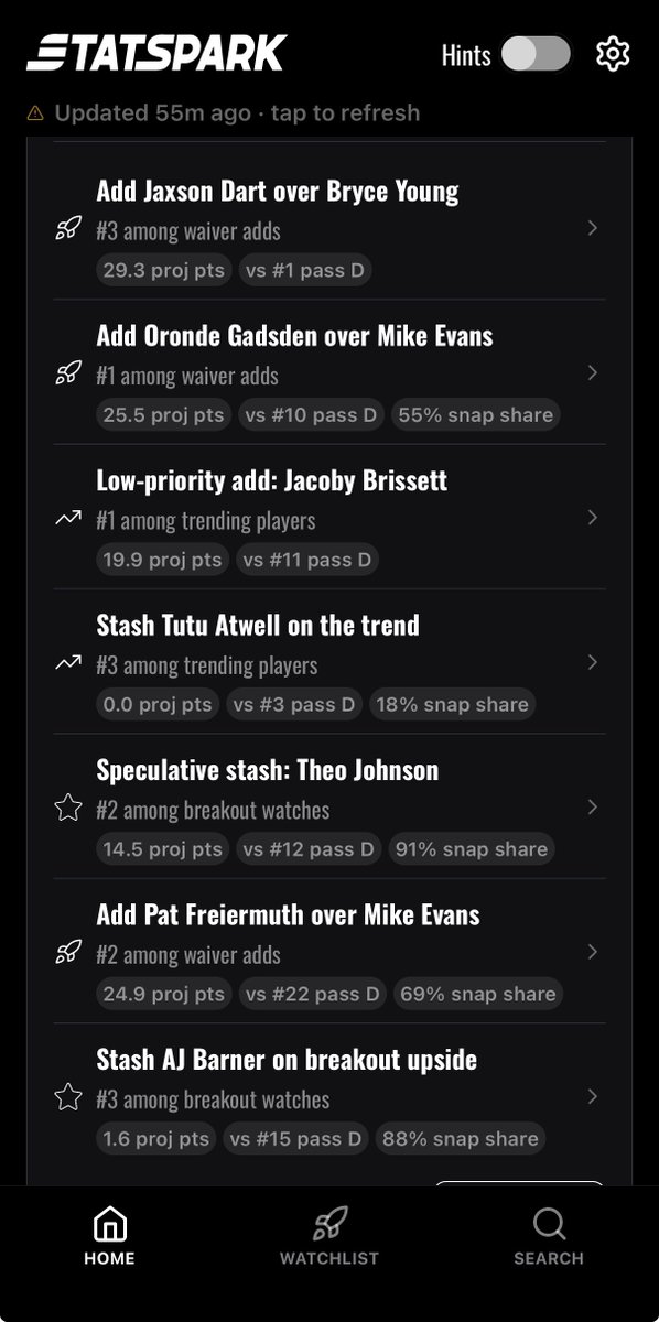 thestatspark's tweet photo. Week 7, 2025. This is what the feed said. Here's how every card graded out. 🧵 https://t.co/AWmMvzZ1jp