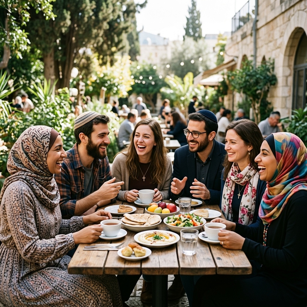 LatinoDawah's tweet photo. Muslims, Christians, and Jews getting along together.

#Interfaith #Unity #Peace #LoveOneAnother #Diversity #TogetherWeCan #GlobalHarmony #ReligiousTolerance #Community #RespectEachOther https://t.co/UvqB4blTiz