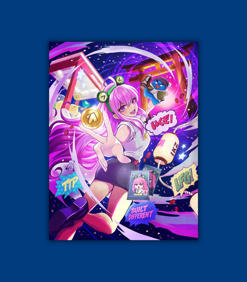 animecoin's tweet photo. 【 COLLECTR x ANIMECHAIN  】

Through The Gate (Edition #25) by @kamogawayuka

✧ Mint now on @collectrs
✧ Minting closes July 31 https://t.co/o8daEWUfrR