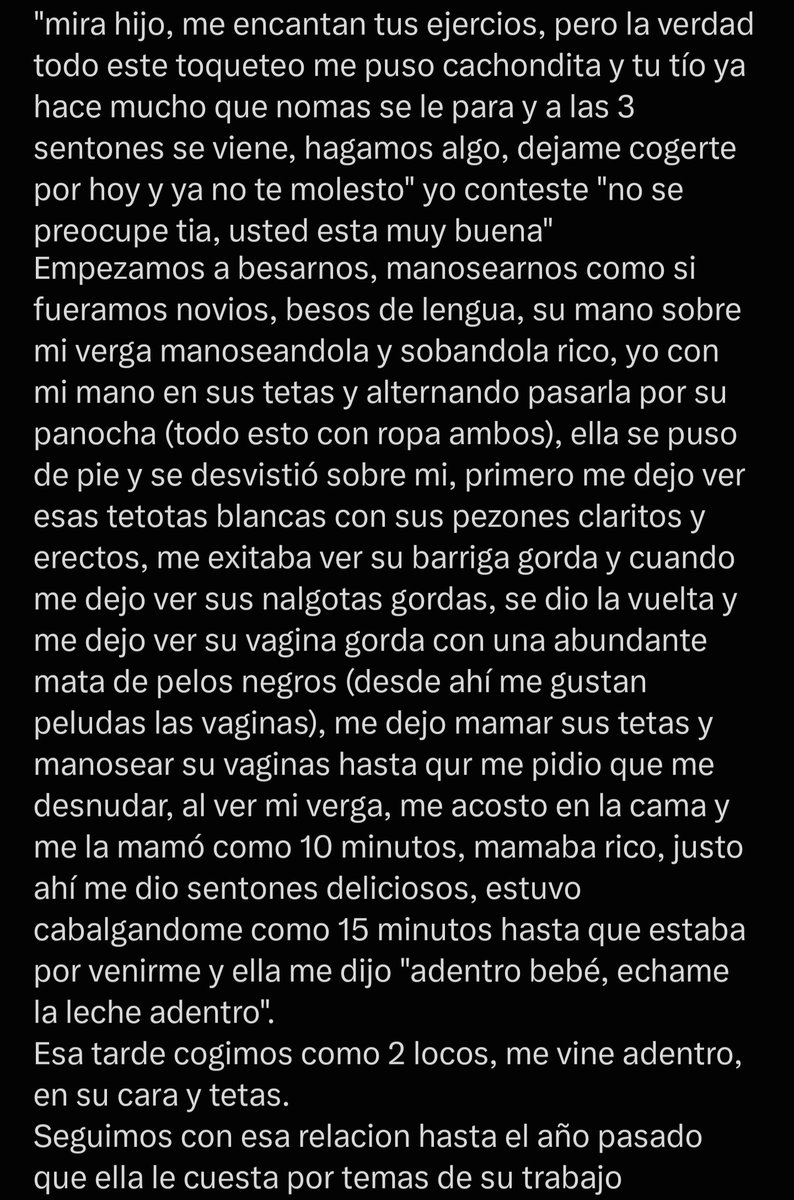 incesto4ever's tweet photo. Relatos de hoy rico con la tía , manden sus aportes y den retwit y me gusta. https://t.co/PDk59OqOkR
