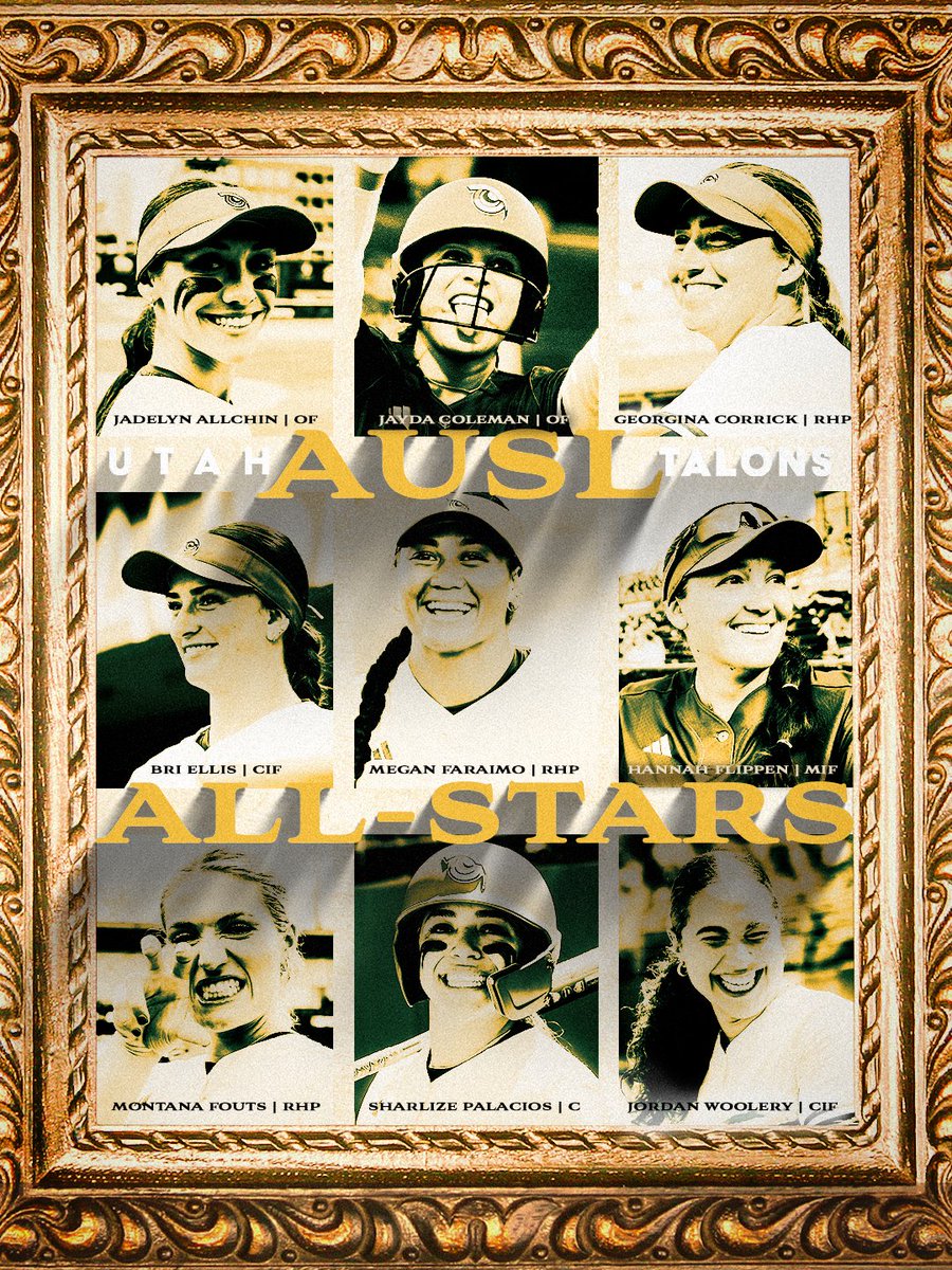 AUSL_Talons's tweet photo. Talons flyin' to the Windy City 🗣️

NINE Talons have been selected for the 2026 AUSL All-Star Cup starting on Aug 8 🦅 

read more: https://t.co/YsOnzyxrgr https://t.co/JFfah0aYw4